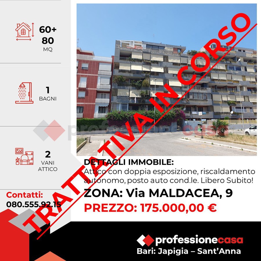 Bilocale in vendita a Bari