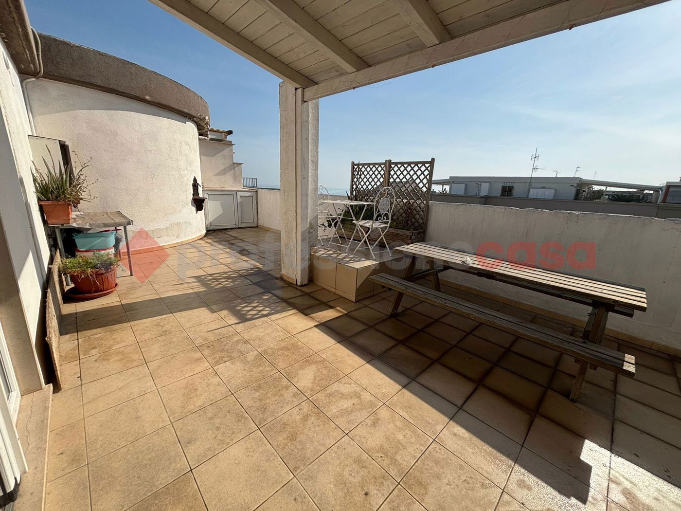 Attico vista mare a Bari