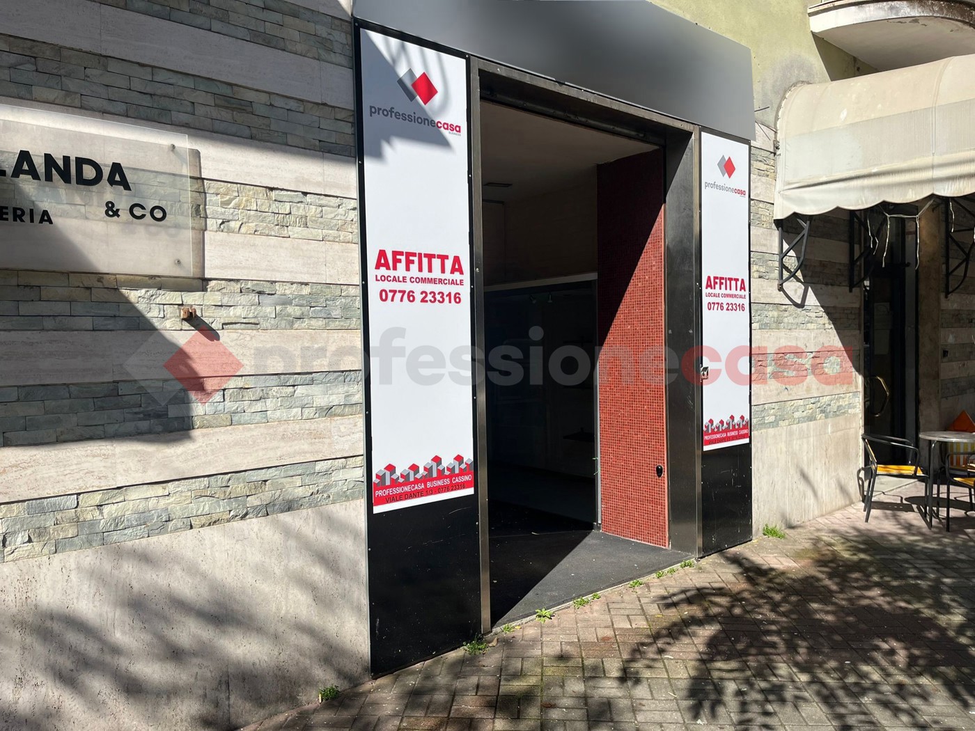 Negozio in affitto a Cassino