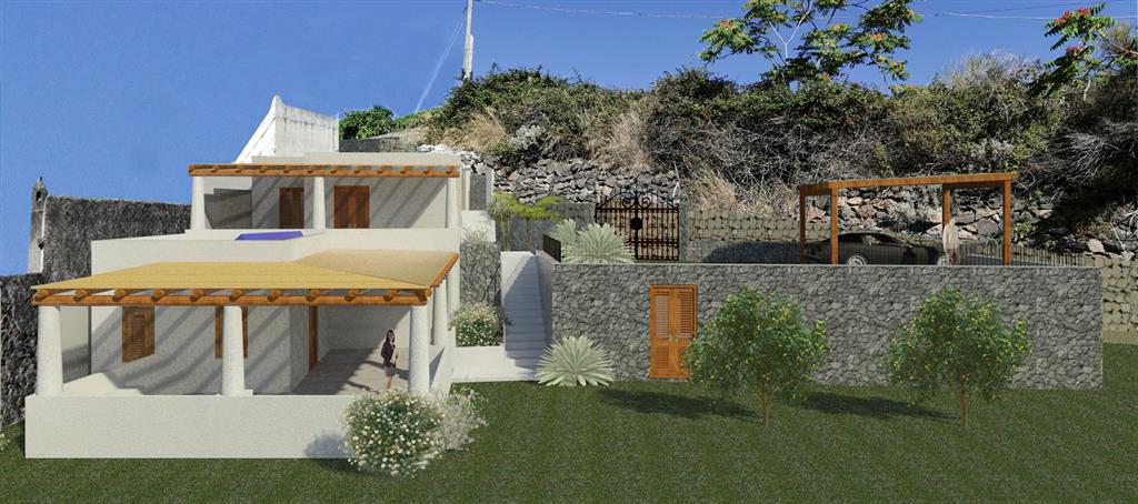 Casa indipendente con giardino in s.margherita, Lipari