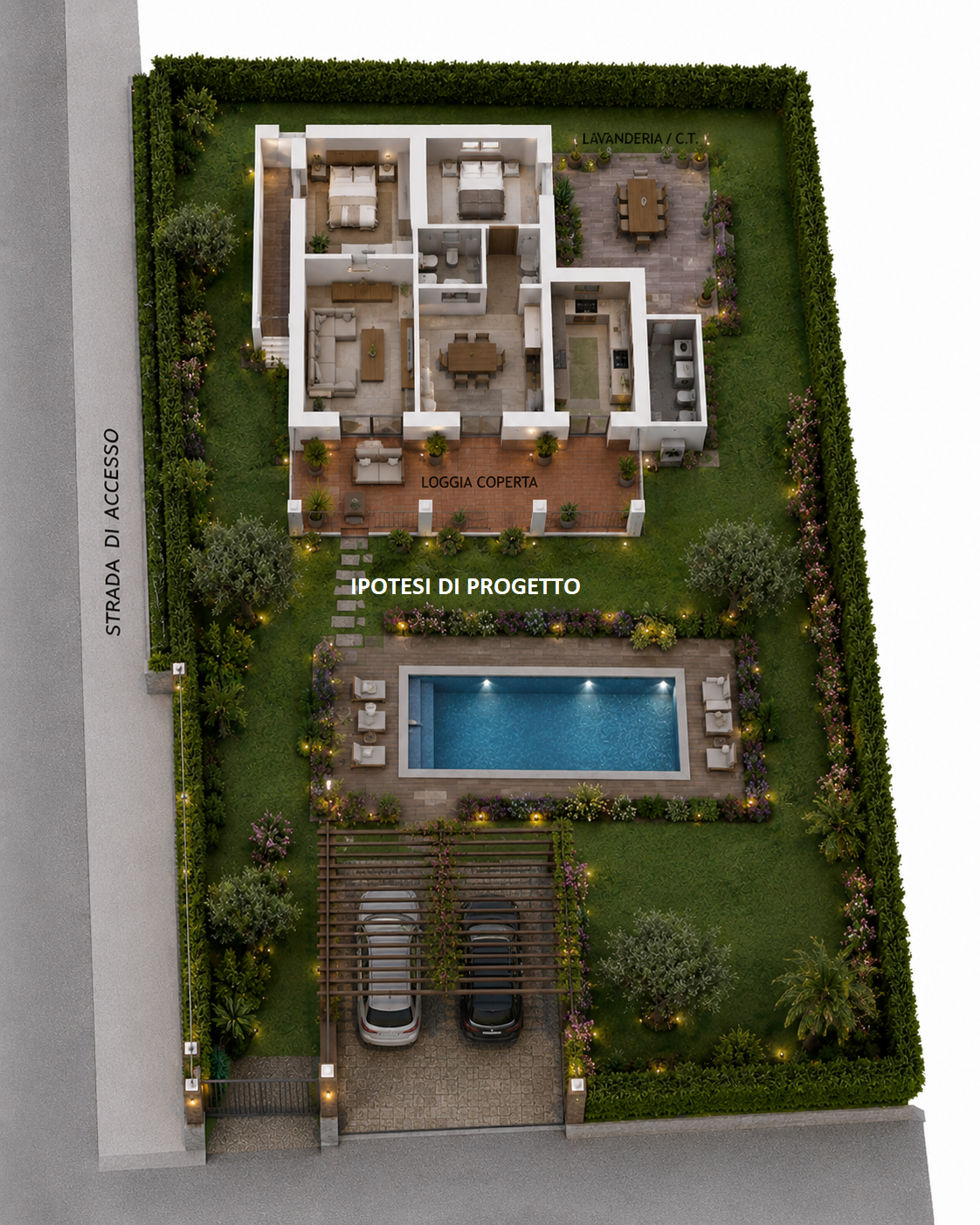 Casa indipendente con giardino, Pietrasanta fiumetto