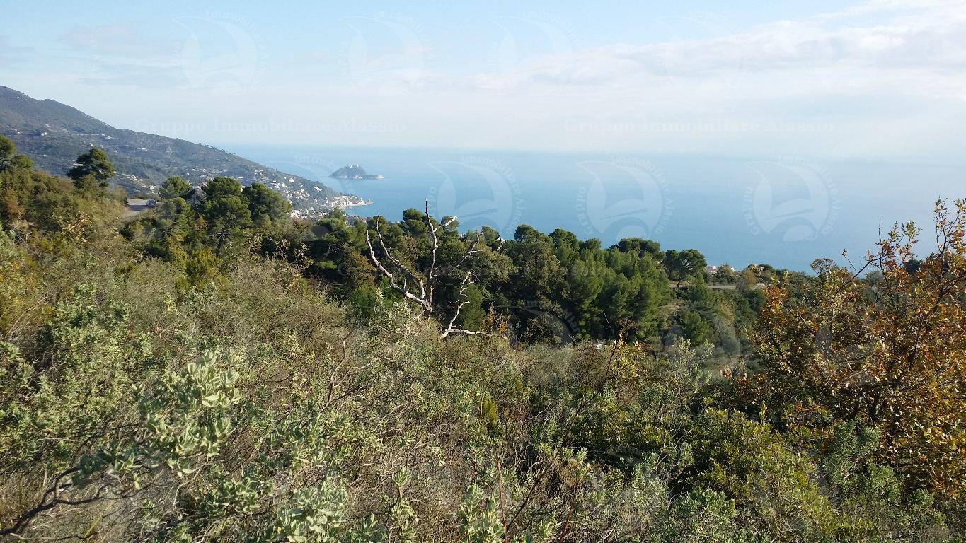 Terreno con giardino in san bernardo , Alassio