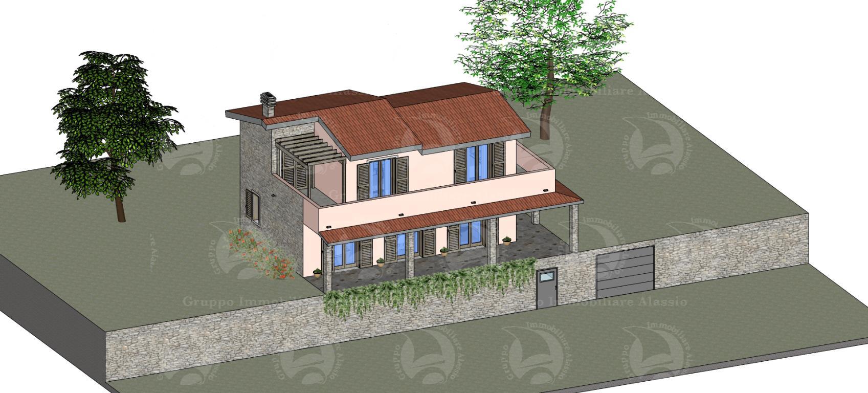 Terreno con giardino a Alassio