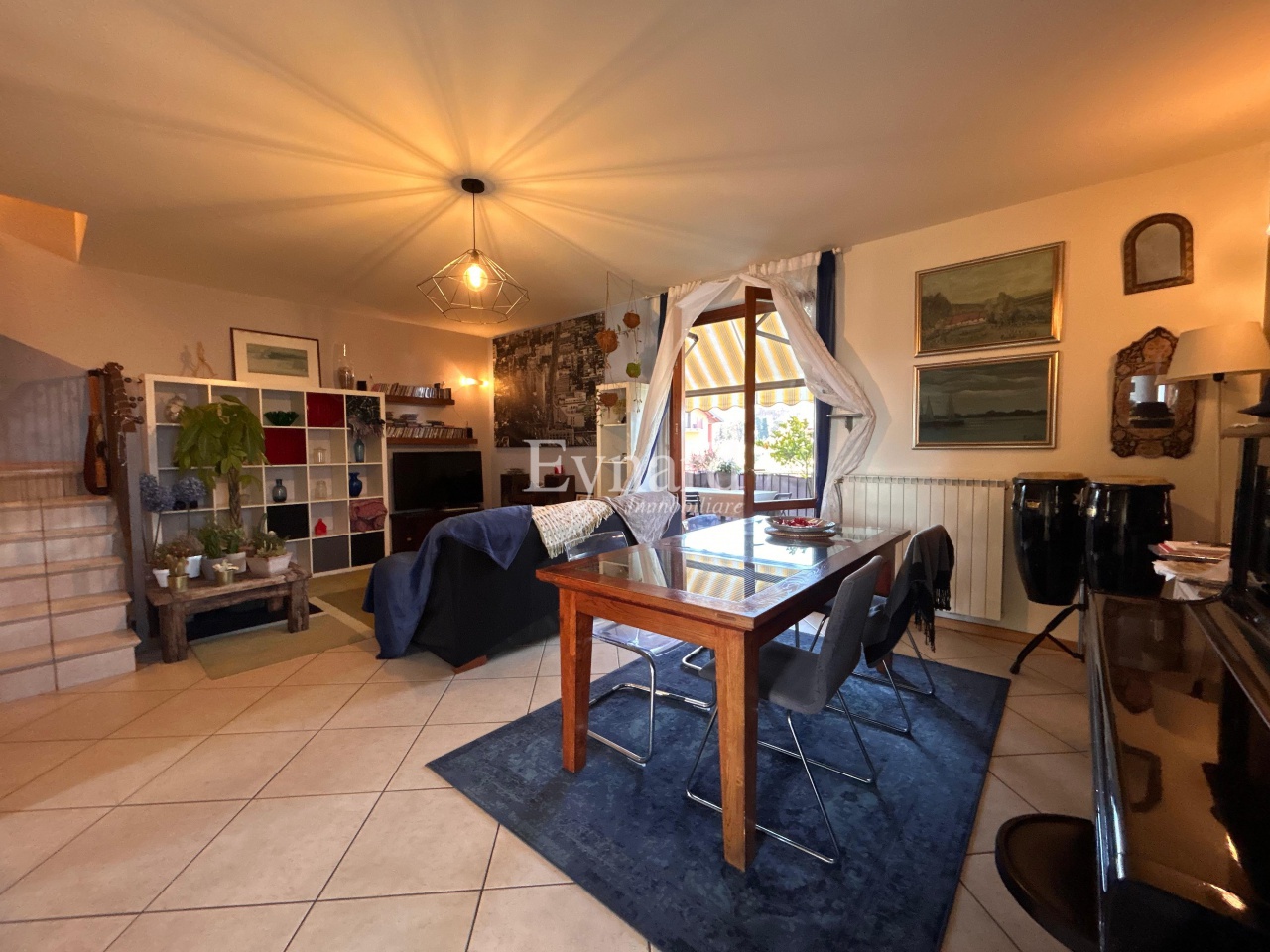 Trilocale con giardino a Brusaporto