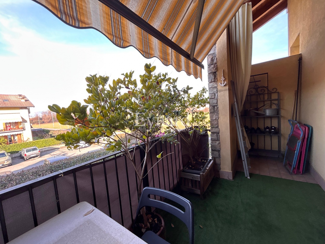 Trilocale con giardino a Brusaporto