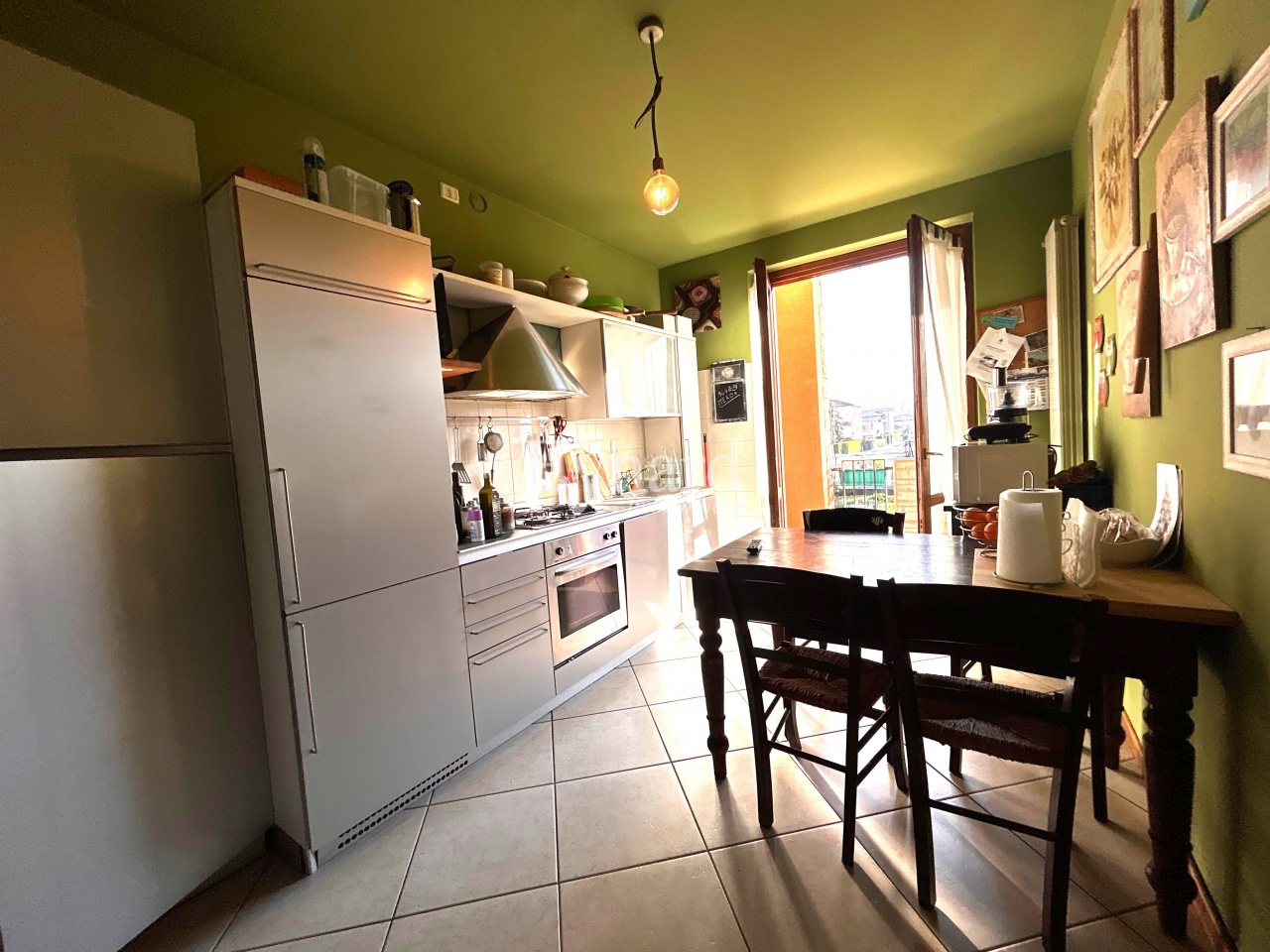 Trilocale con giardino a Brusaporto