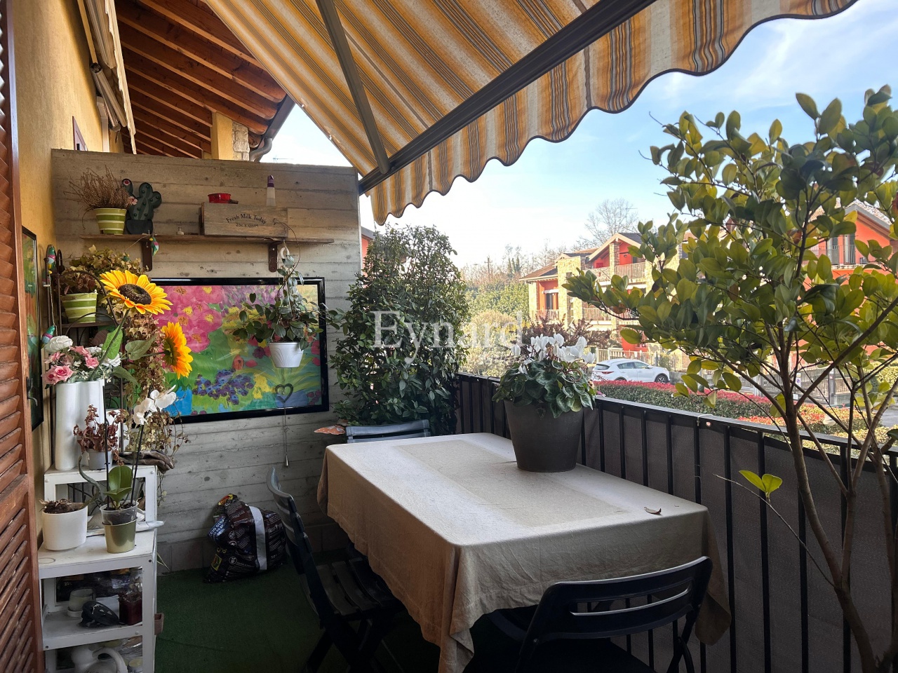 Trilocale con giardino a Brusaporto