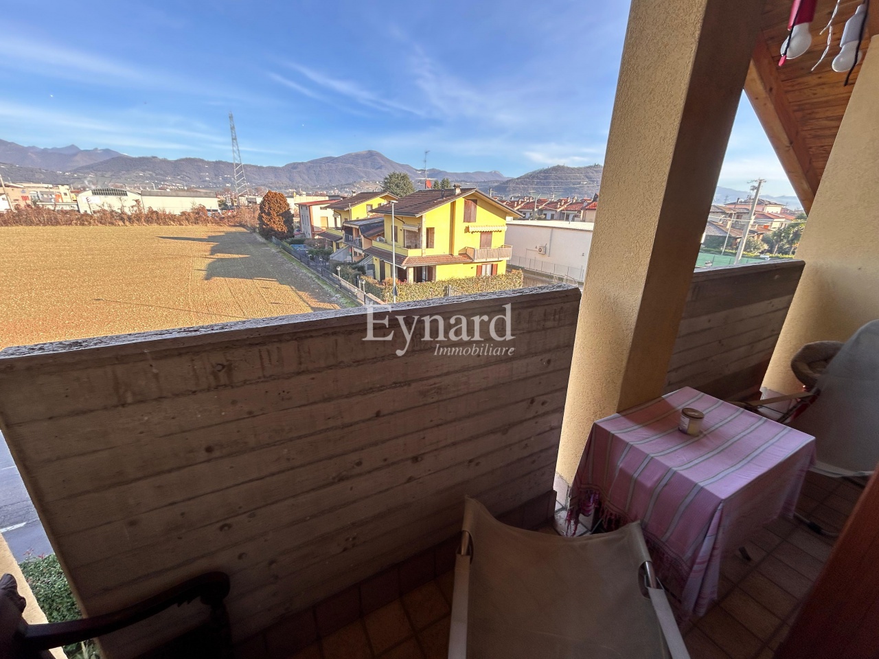 Trilocale con giardino a Brusaporto