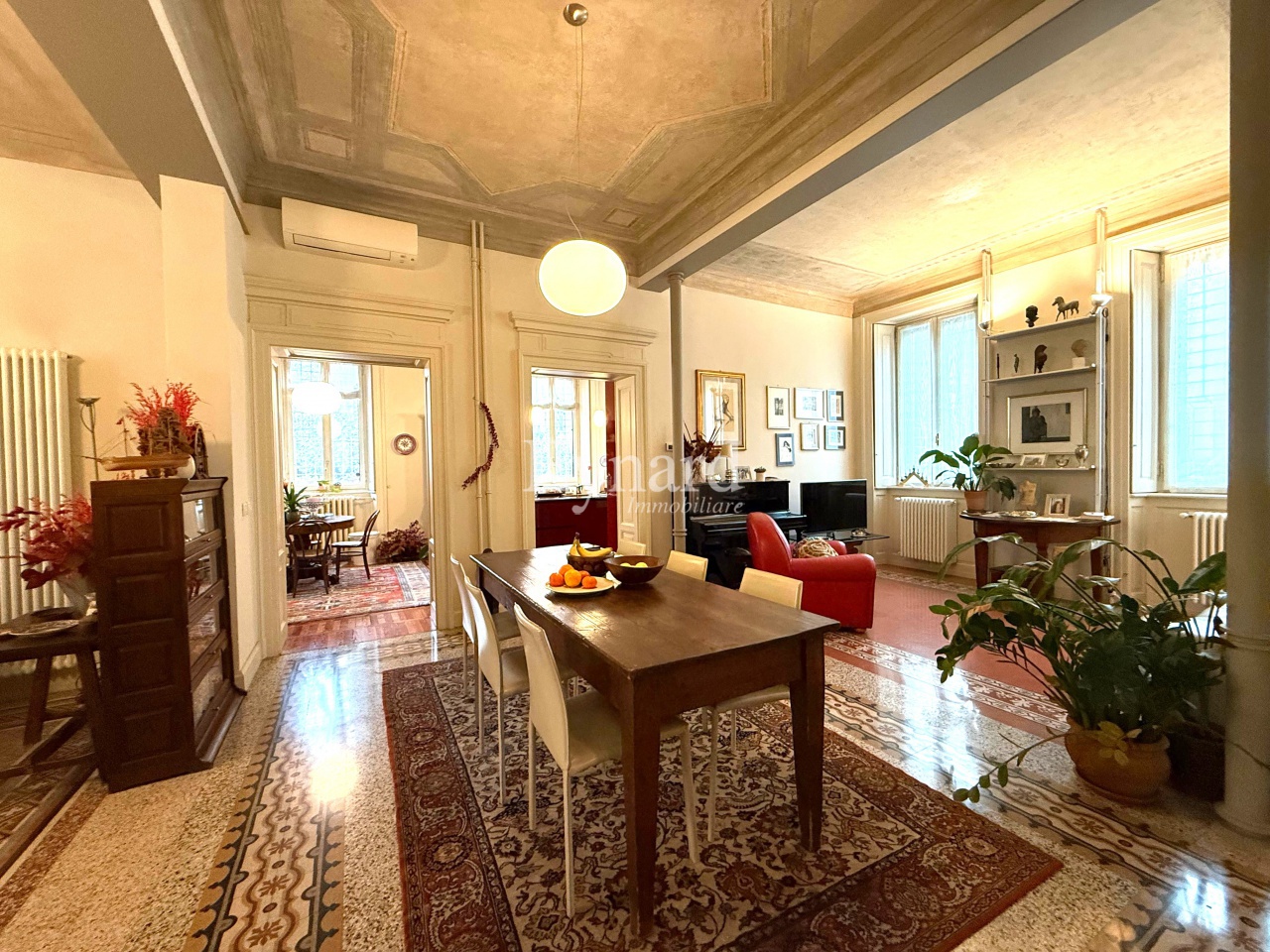 Quadrilocale con giardino a Bergamo