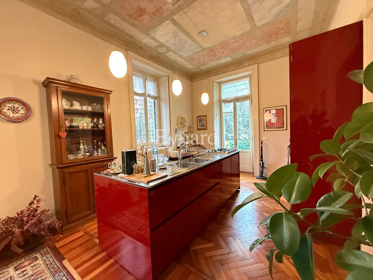 Quadrilocale con giardino a Bergamo