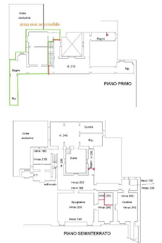 Appartamento con giardino a Firenze