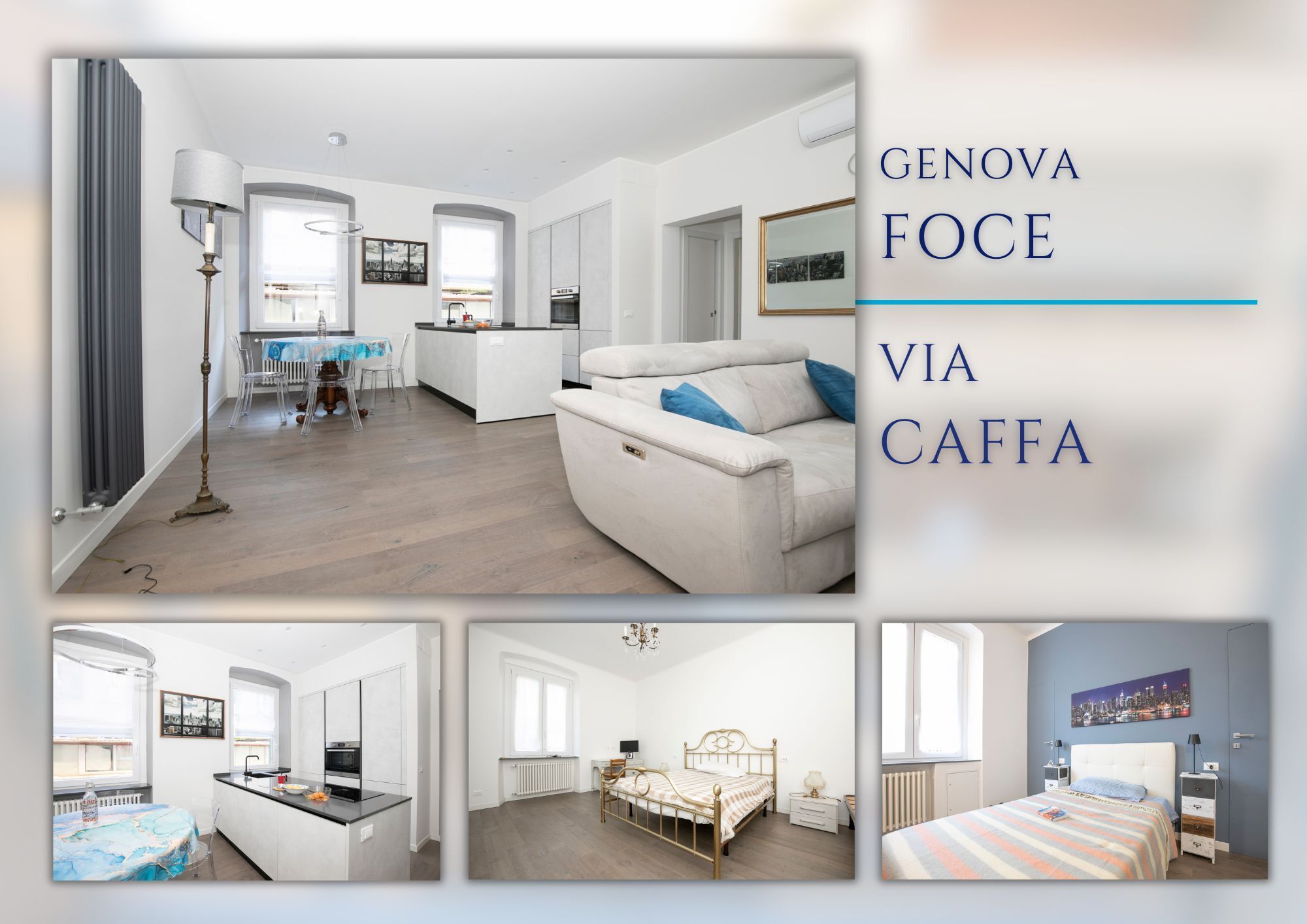 Appartamento ristrutturato in via caffa, Genova