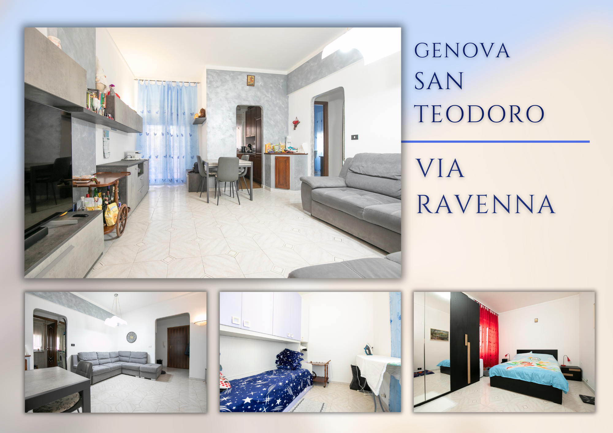 Appartamento in vendita in via ravenna, Genova
