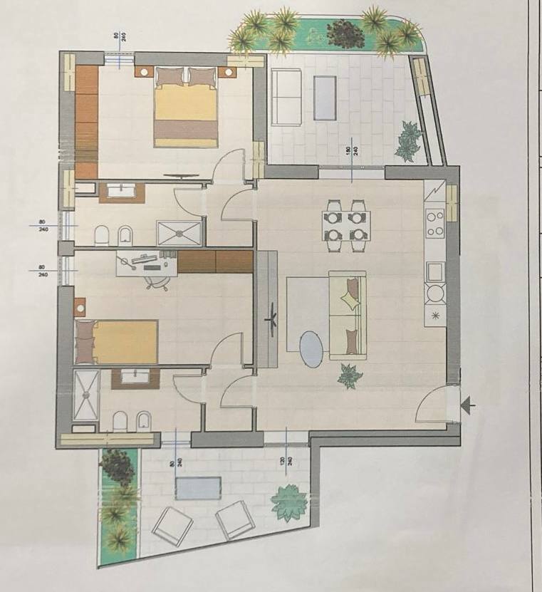 Quadrilocale ristrutturato a Battipaglia