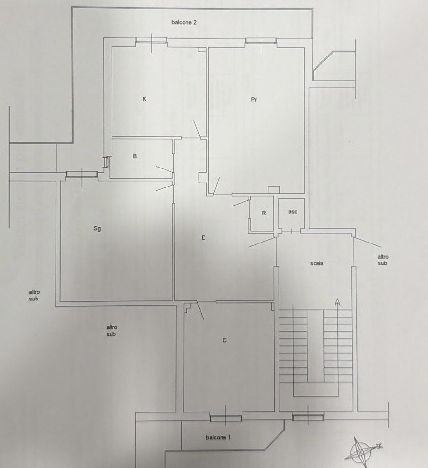 Trilocale in vendita a Battipaglia