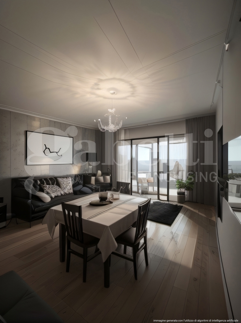 Quadrilocale con box doppio a Nettuno