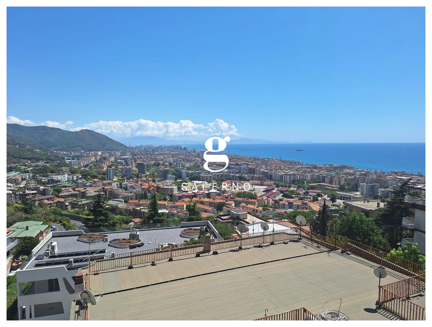 Quadrilocale con giardino a Salerno