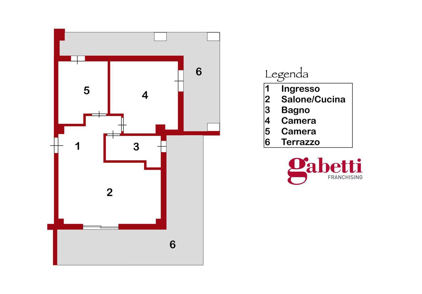 Bilocale con box a Salerno