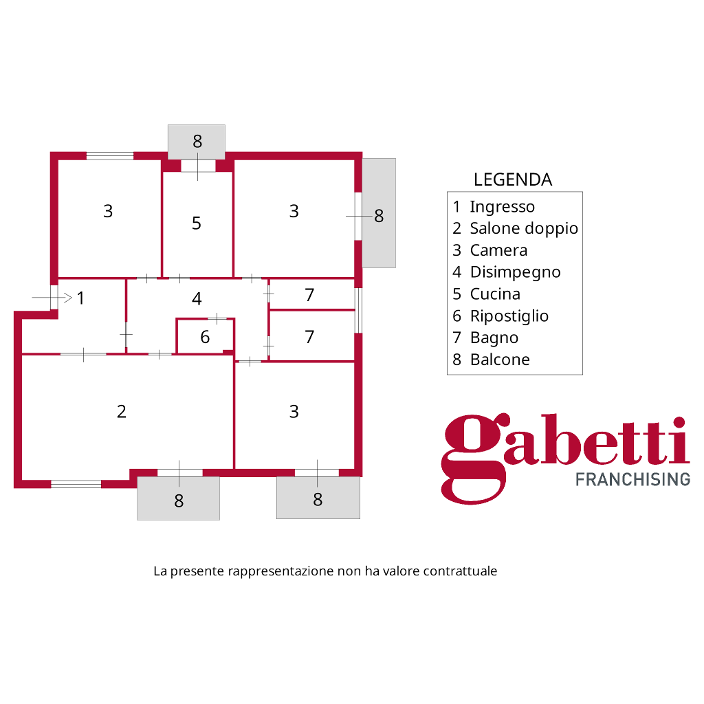 Quadrilocale ristrutturato a Salerno