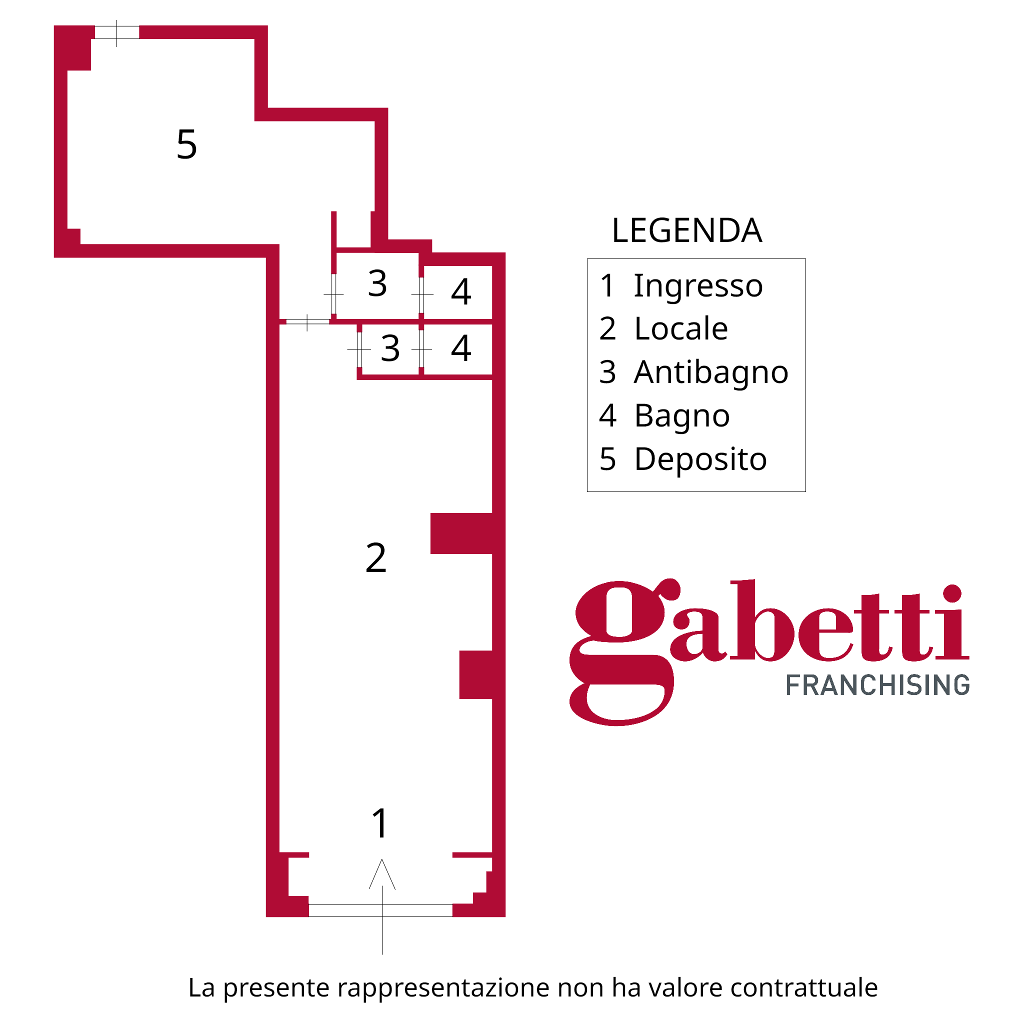 Negozio in affitto a Salerno