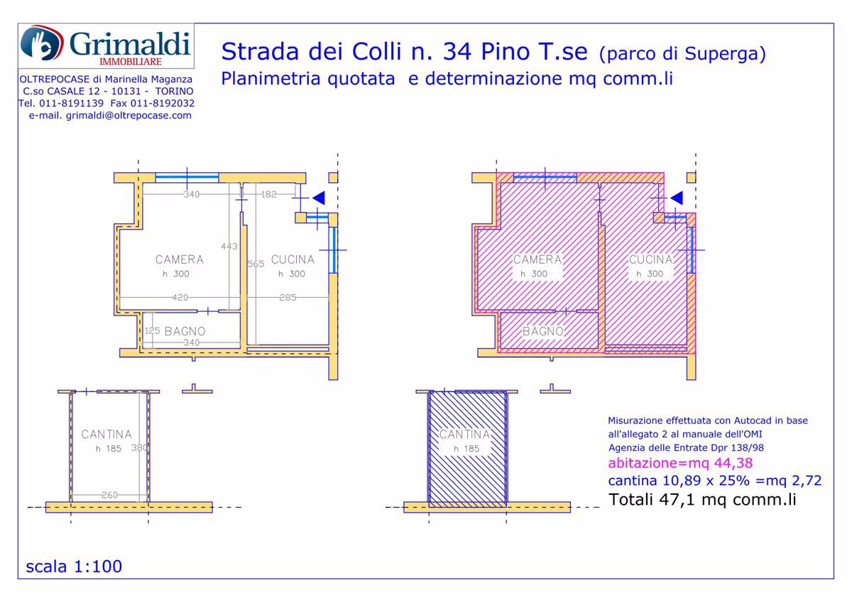 Bilocale in vendita a Pino Torinese