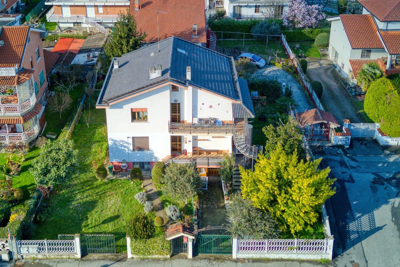 Trilocale con giardino a Caselette