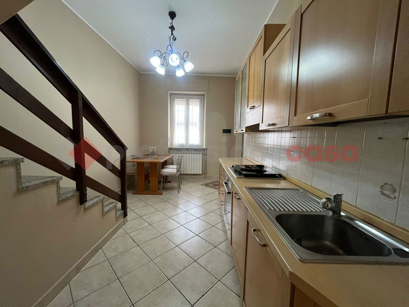 Trilocale con giardino a Rescaldina