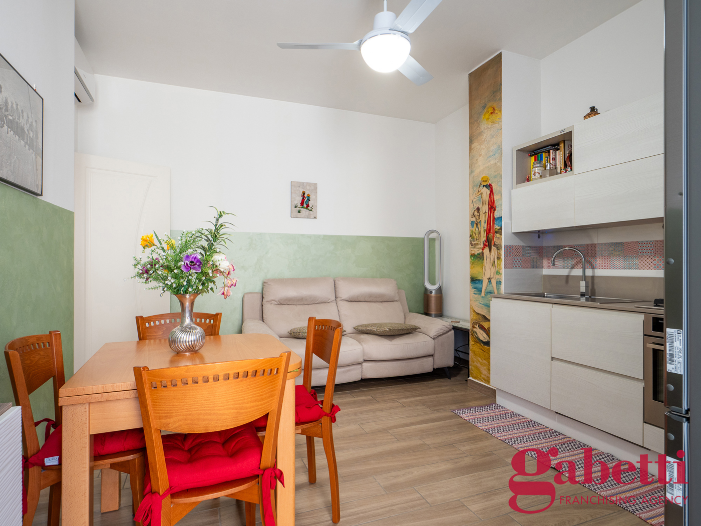 Trilocale ristrutturato a Milano