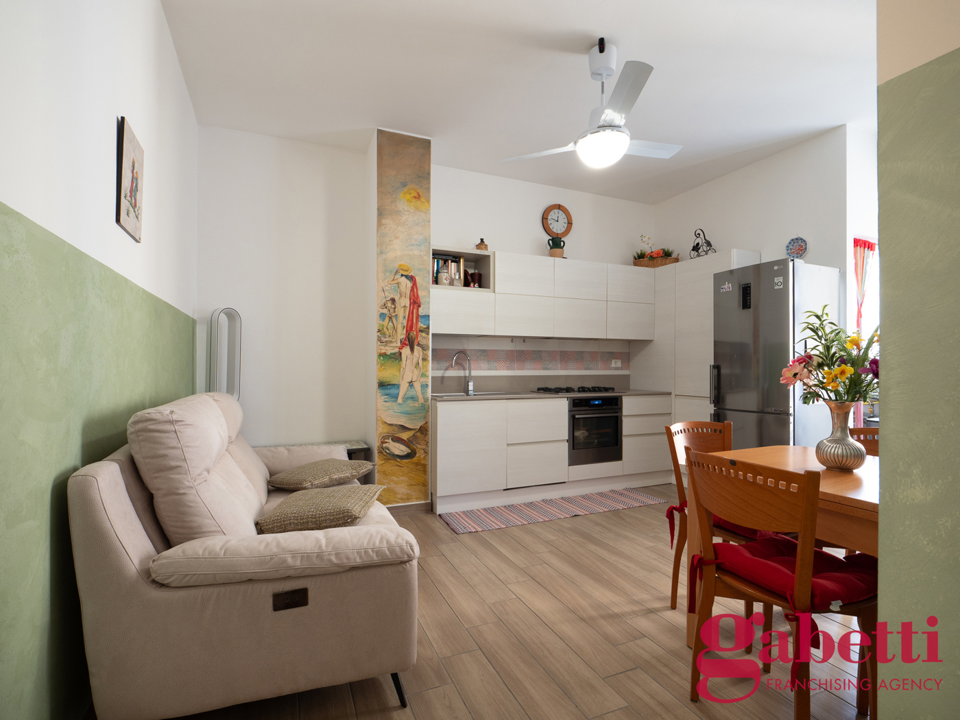 Trilocale ristrutturato a Milano