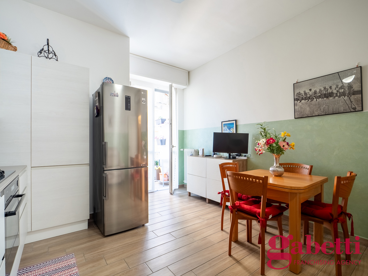 Trilocale ristrutturato a Milano