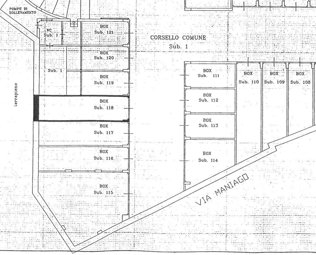 Box/Garage 26mq in vendita a Milano