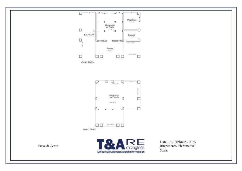 Rustico con giardino in via imperiale, Pieve di Cento