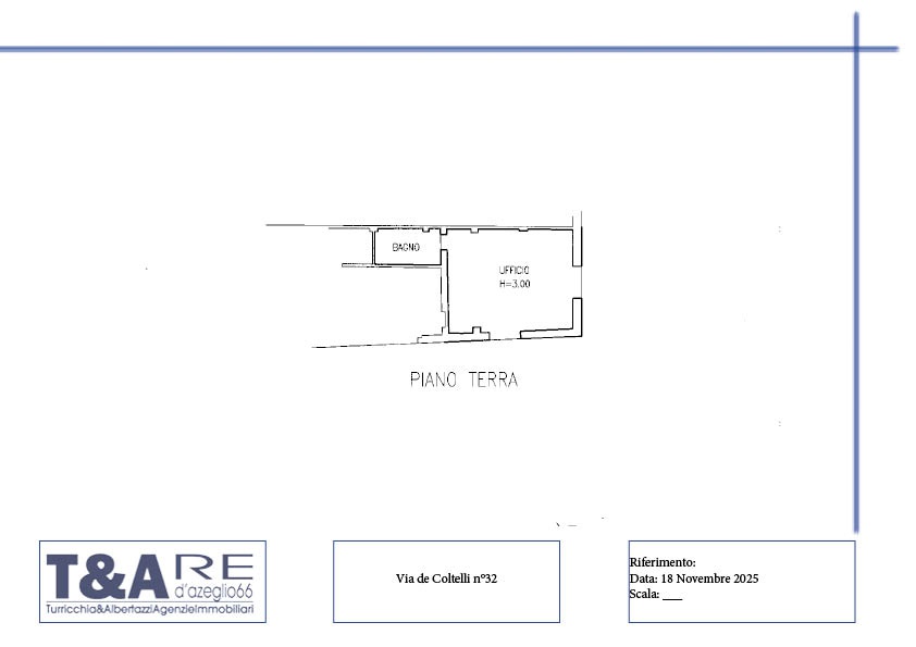 Ufficio in affitto in via de coltelli, Bologna