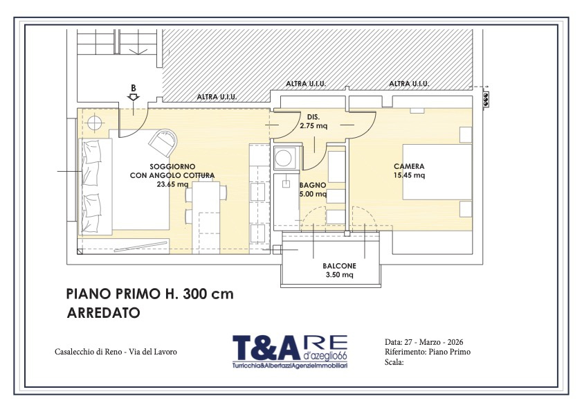 Bilocale in vendita a Casalecchio di Reno