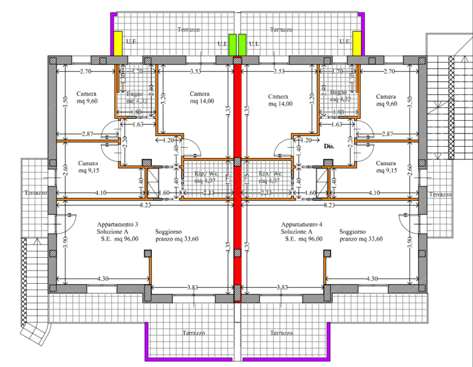 Villa nuova a Cecina