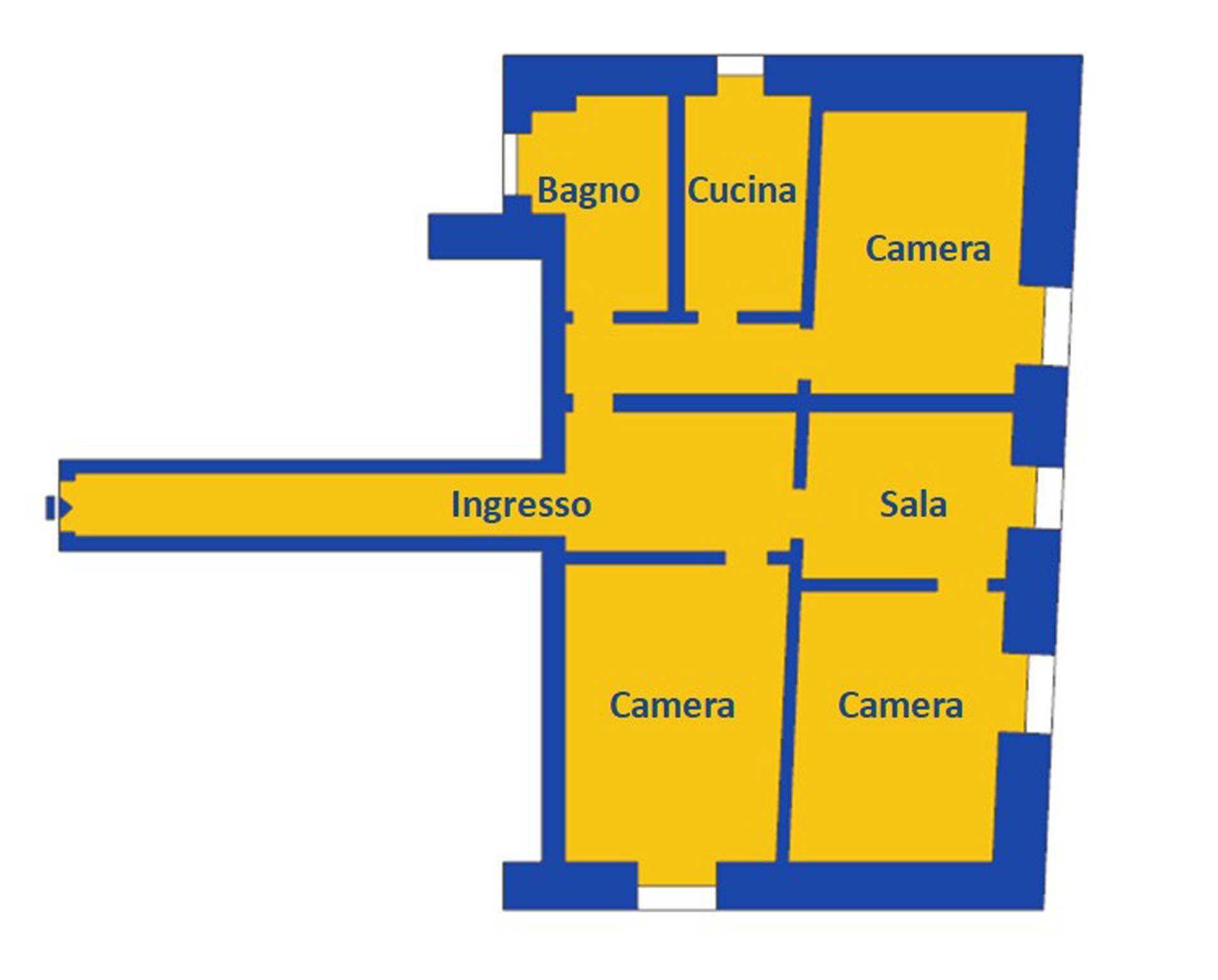 Appartamento in vendita a Genova, Centro Storico