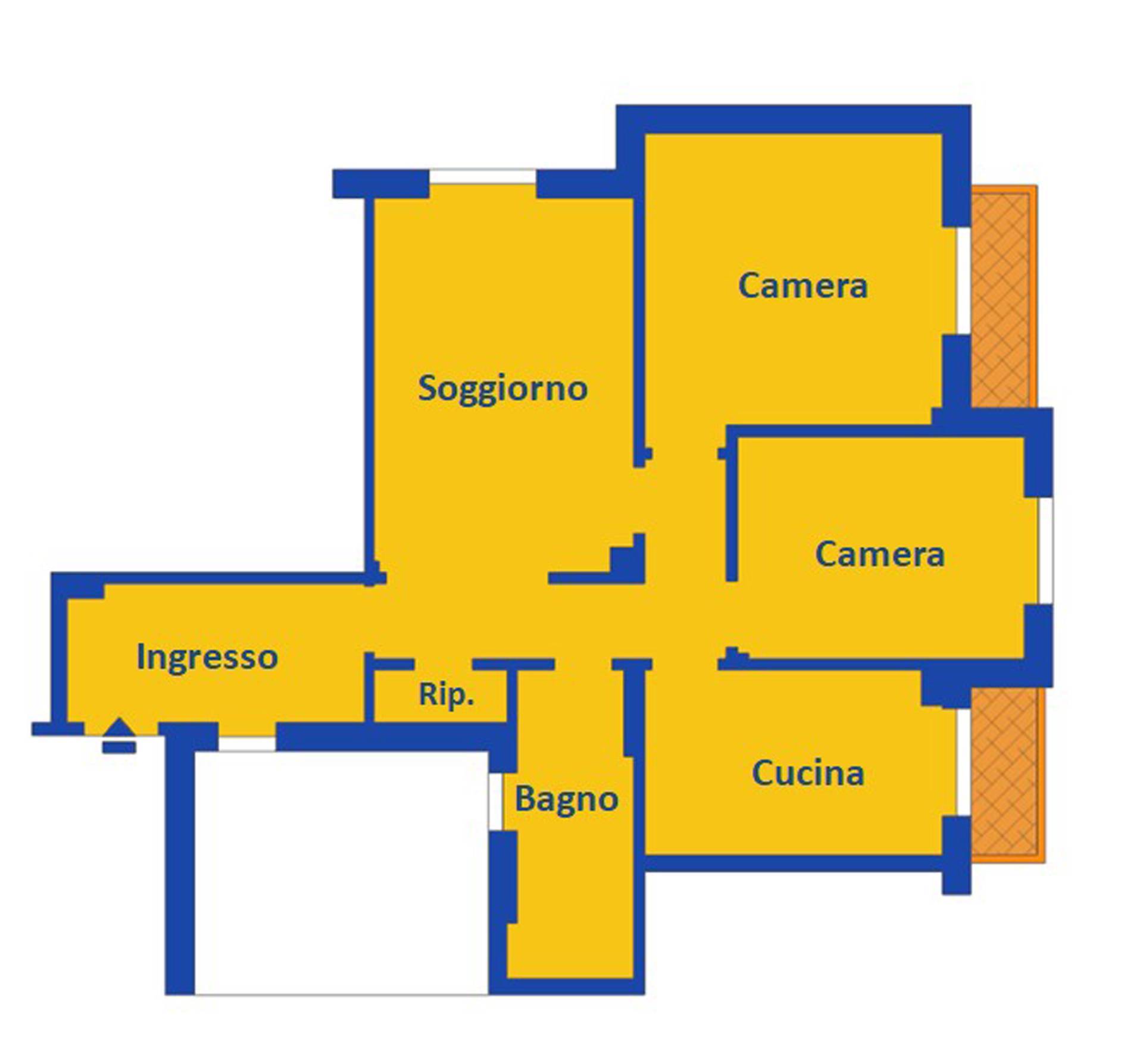 Appartamento in vendita a Genova, Sampierdarena