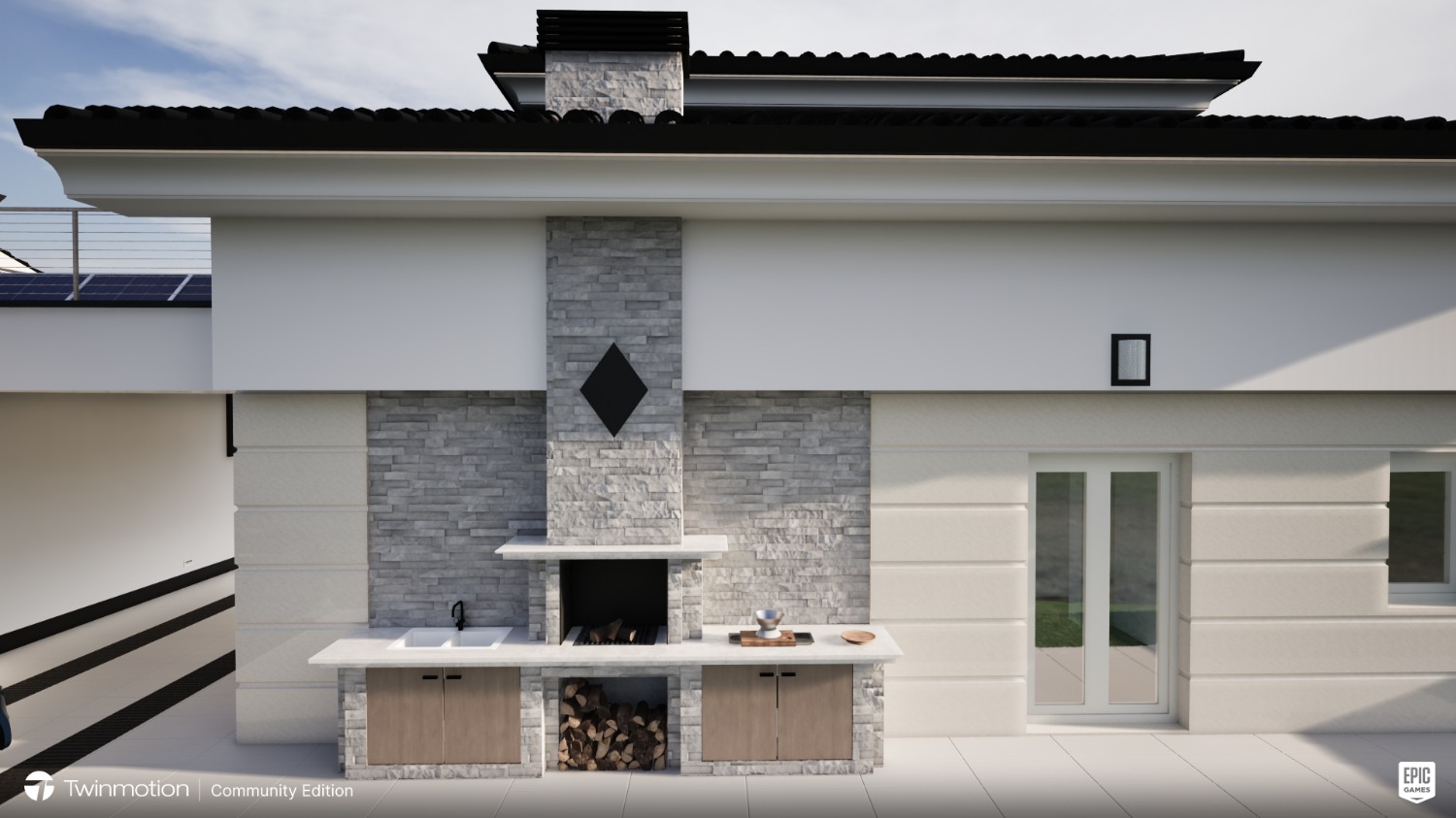 Villa nuova a Frascati