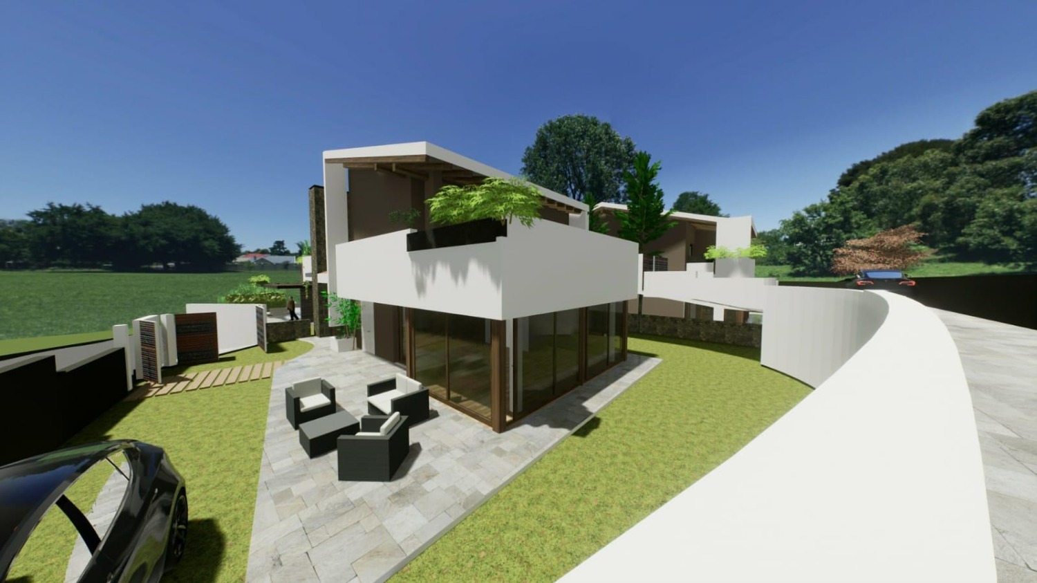 Villa con terrazzo a Rocca di Papa