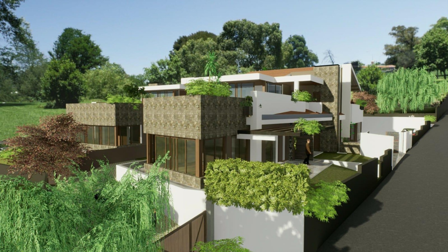 Villa con terrazzo a Rocca di Papa