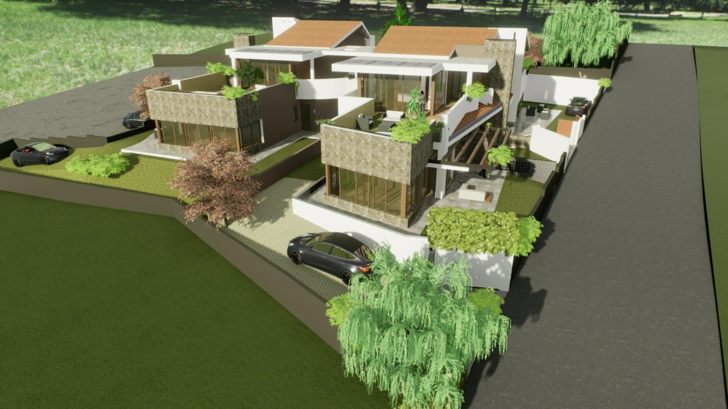 Villa con terrazzo a Rocca di Papa