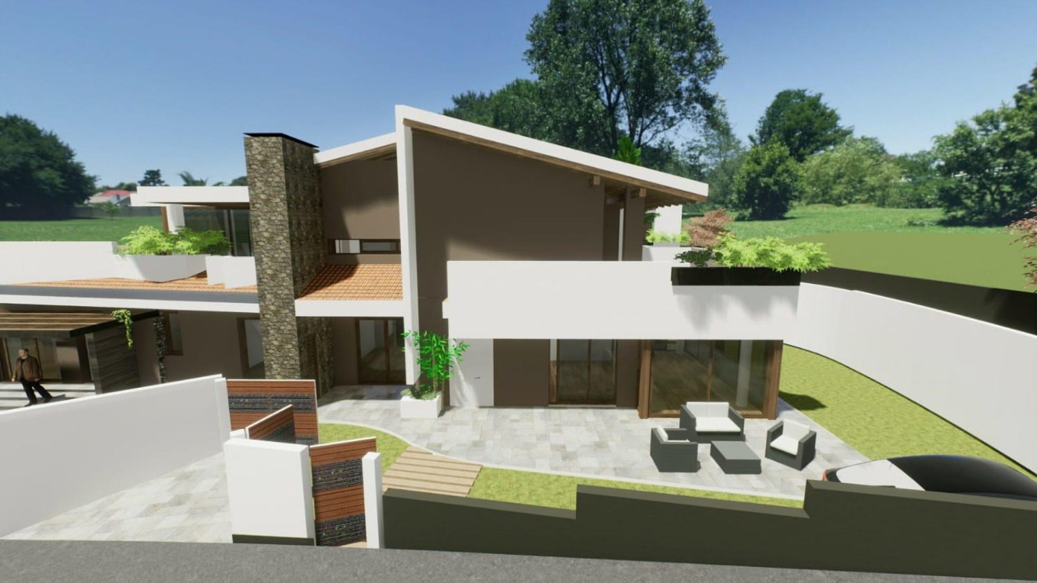 Villa con terrazzo a Rocca di Papa