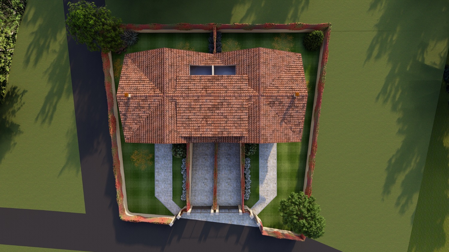 Villa con box a Rocca di Papa