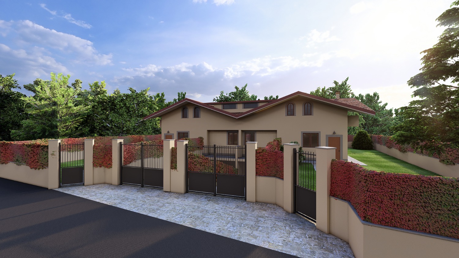 Villa con box a Rocca di Papa