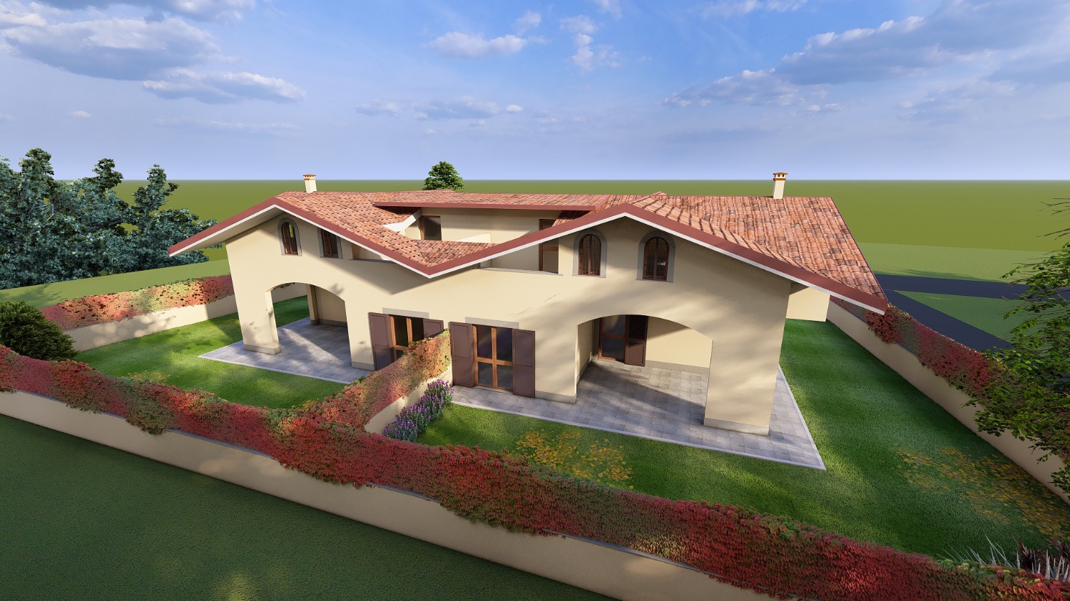 Villa con box a Rocca di Papa