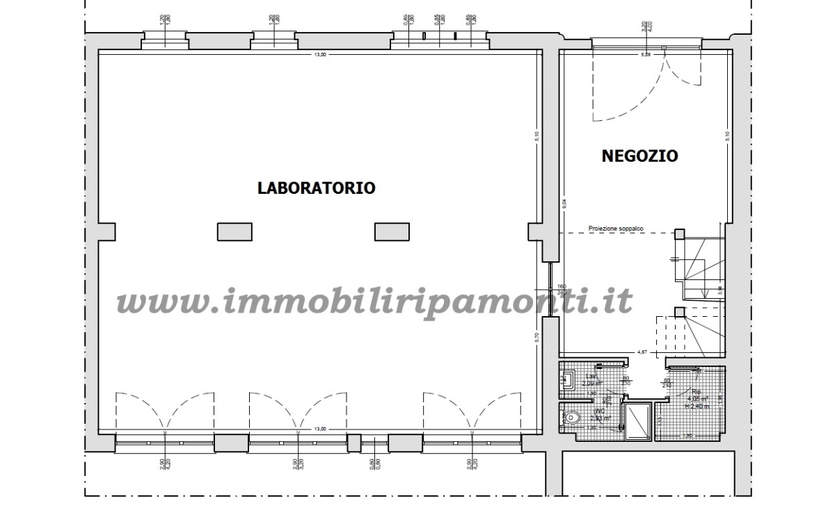 Laboratorio in affitto a Lecco