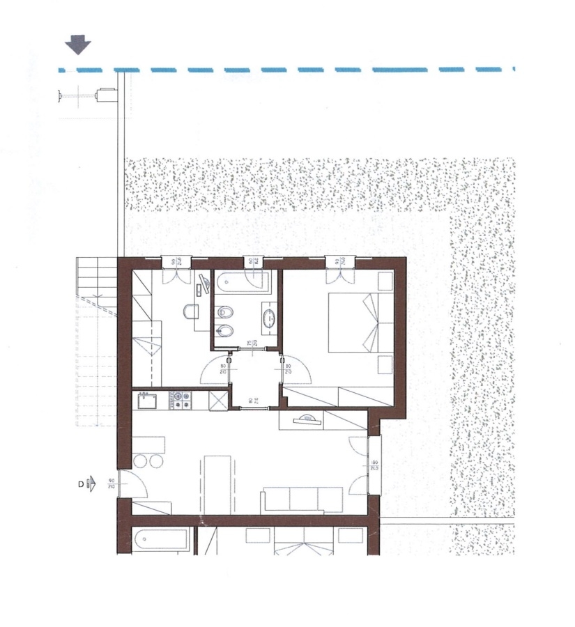 Trilocale classe A4, Oggiono imberido