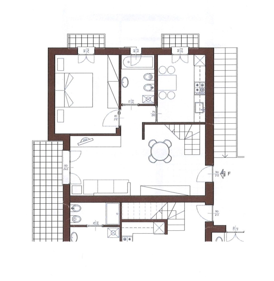 Trilocale classe A4, Oggiono imberido