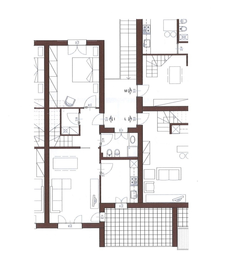 Trilocale classe A4, Oggiono imberido