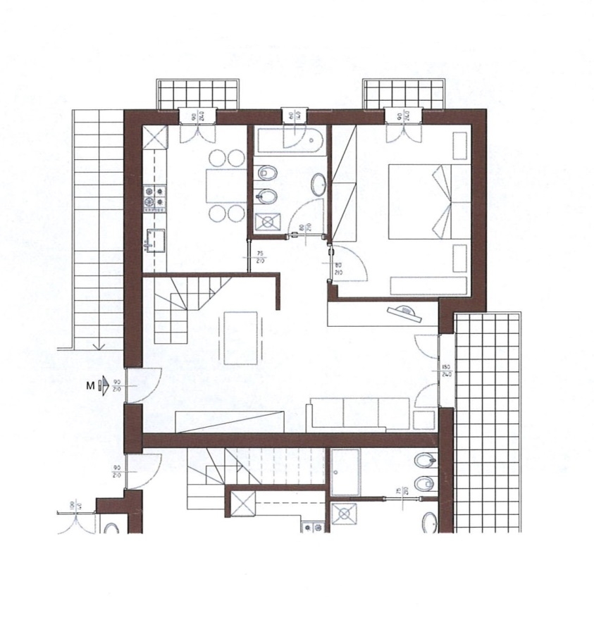 Trilocale classe A4, Oggiono imberido